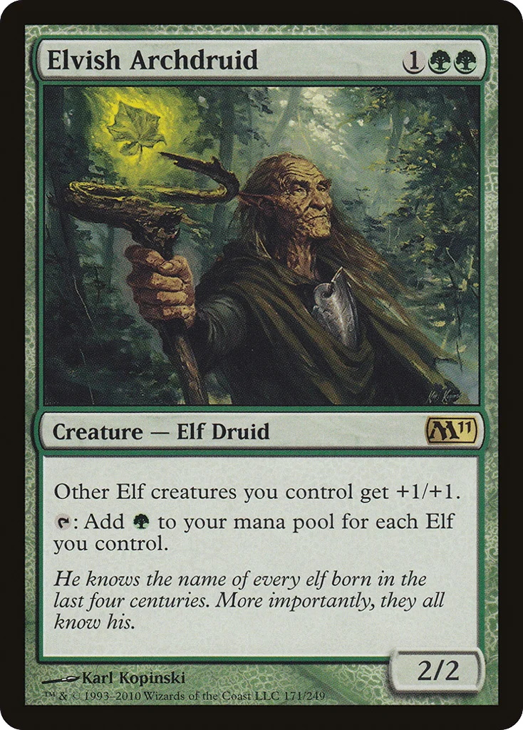 Elvish Archdruid · Magic 2011