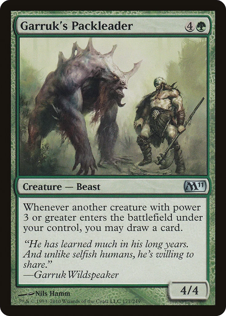 Garruk's Packleader · Magic 2011