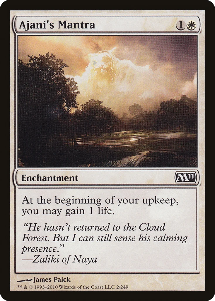 Ajani's Mantra · Magic 2011