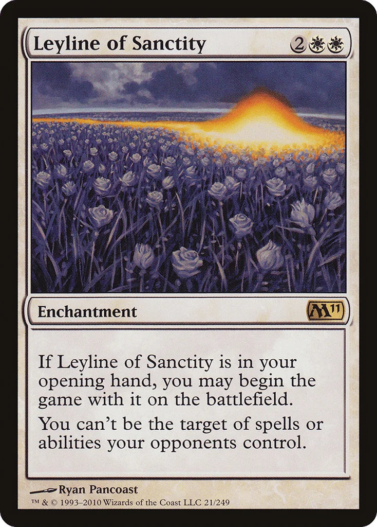 Leyline of Sanctity · Magic 2011