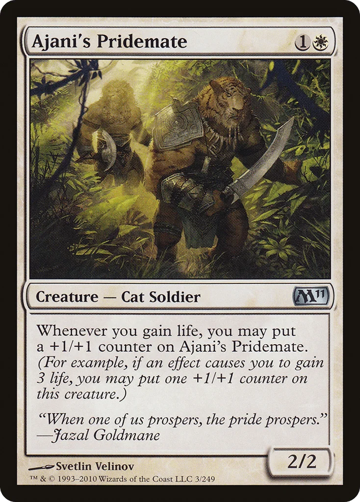 Ajani's Pridemate · Magic 2011