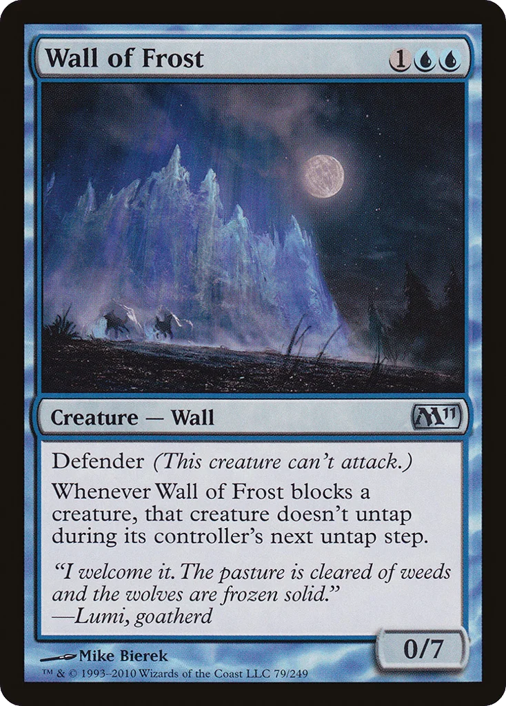Wall of Frost · Magic 2011