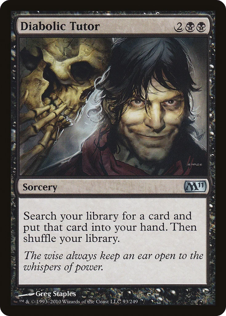 Diabolic Tutor · Magic 2011