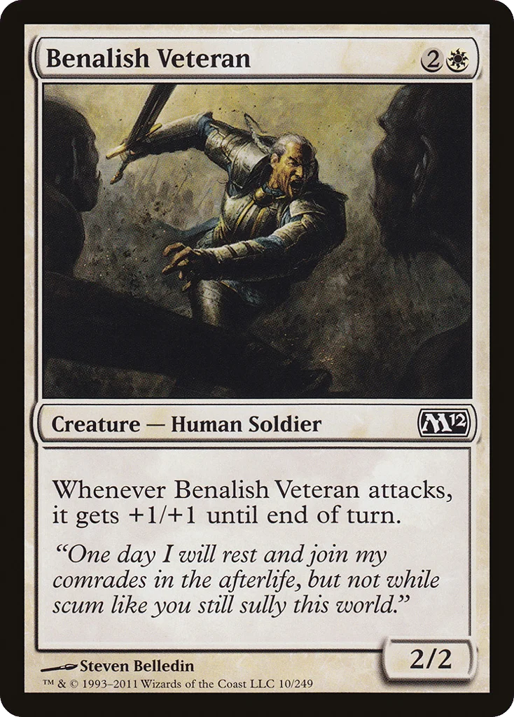 Benalish Veteran · Magic 2012
