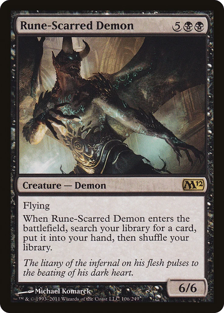 Rune-Scarred Demon · Magic 2012