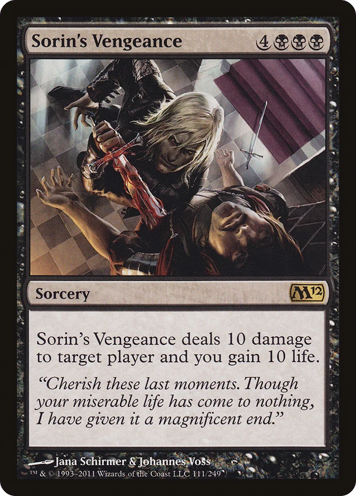Sorin's Vengeance · Magic 2012