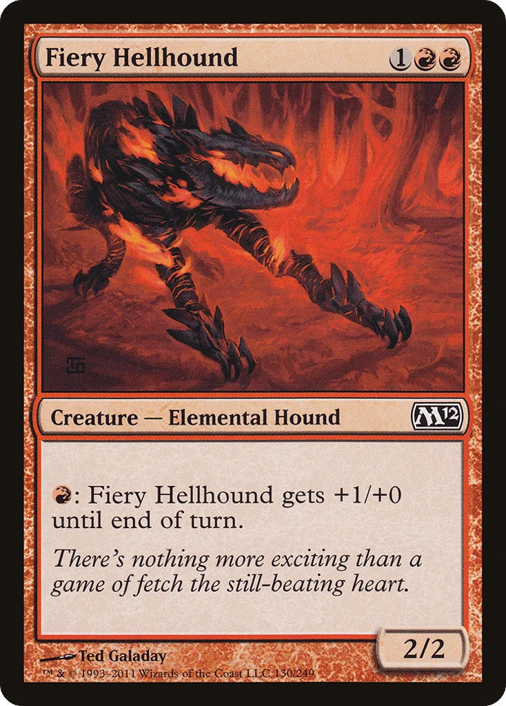 Fiery Hellhound · Magic 2012