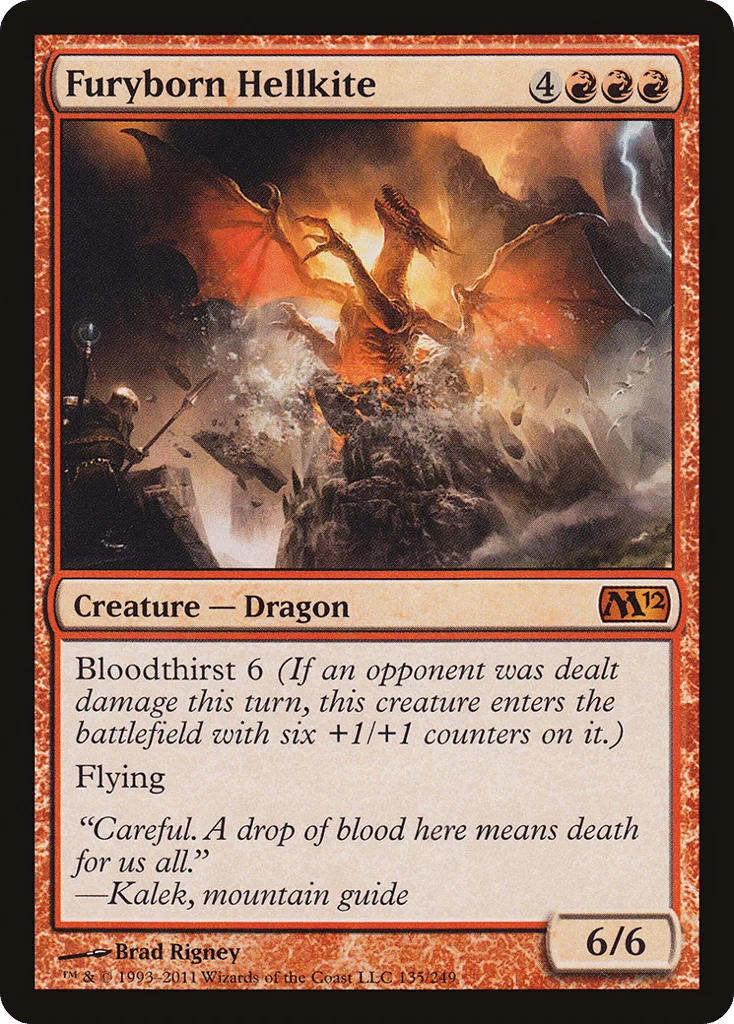 Furyborn Hellkite · Magic 2012