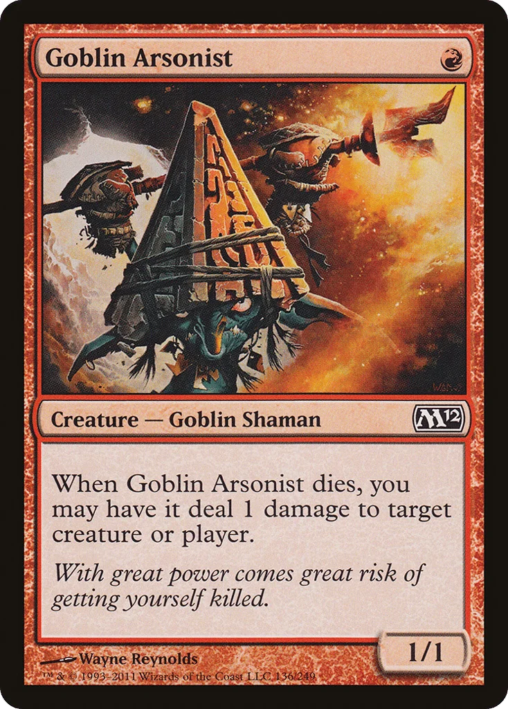 Goblin Arsonist · Magic 2012