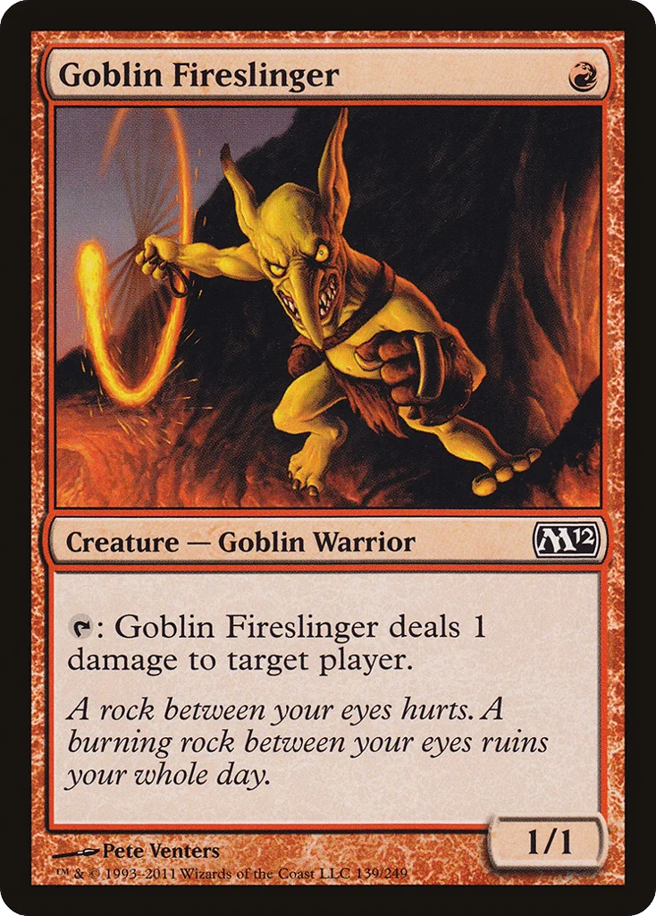 Goblin Fireslinger · Magic 2012