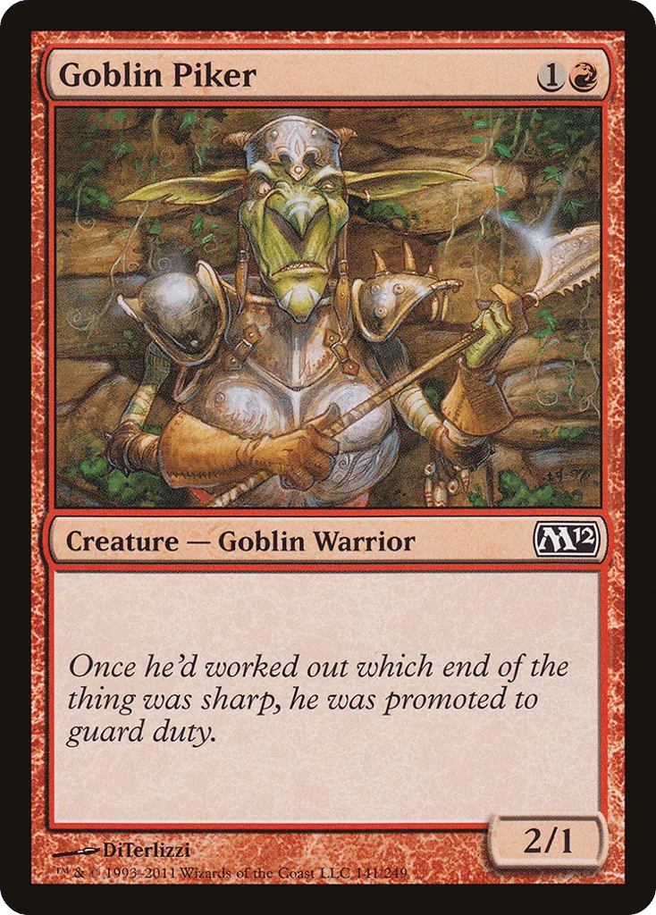 Goblin Piker · Magic 2012