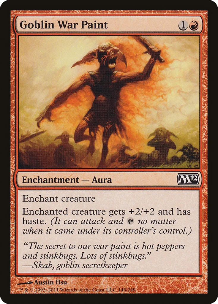 Goblin War Paint · Magic 2012