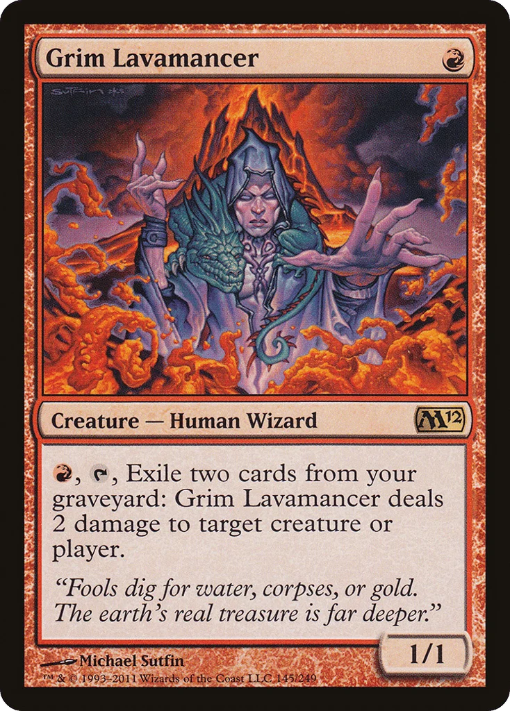 Grim Lavamancer · Magic 2012