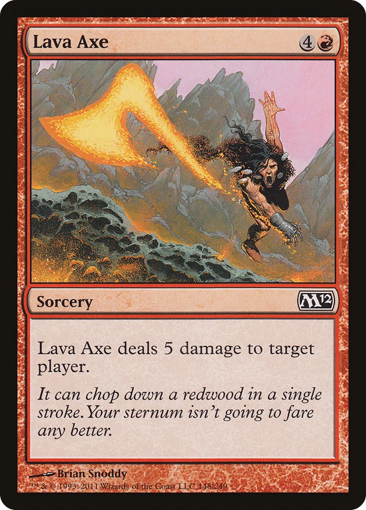 Lava Axe · Magic 2012