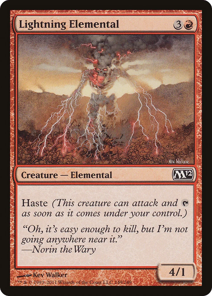 Lightning Elemental · Magic 2012