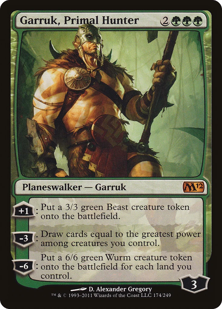 Garruk, Primal Hunter · Magic 2012