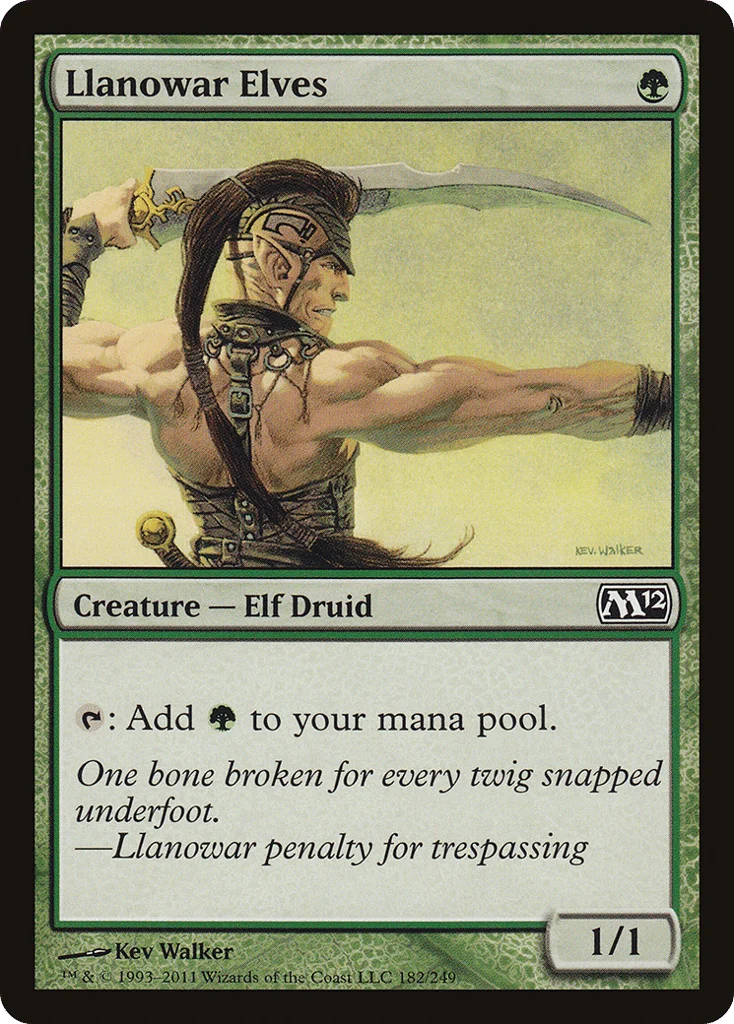 Llanowar Elves · Magic 2012