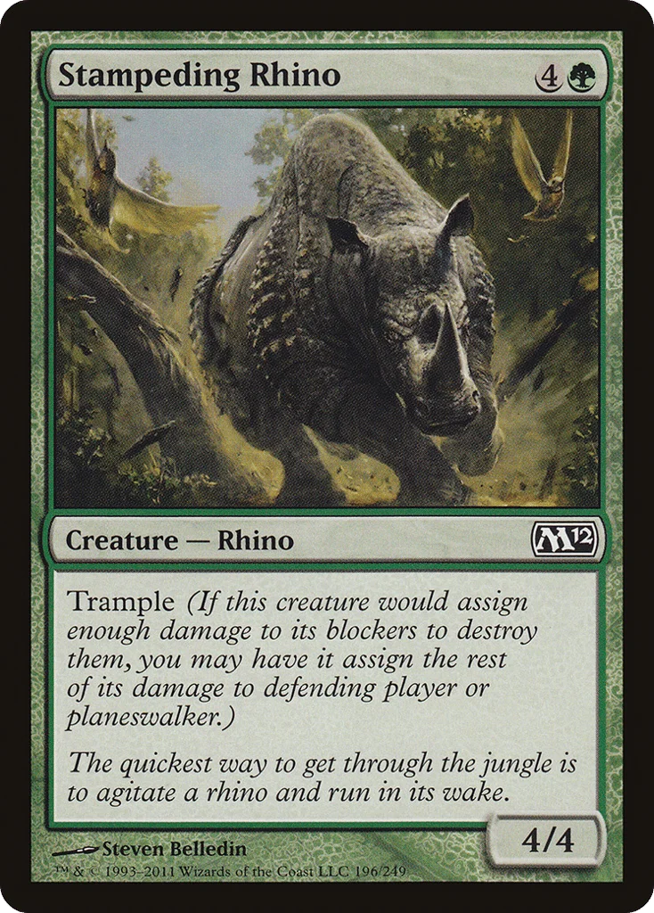 Stampeding Rhino · Magic 2012