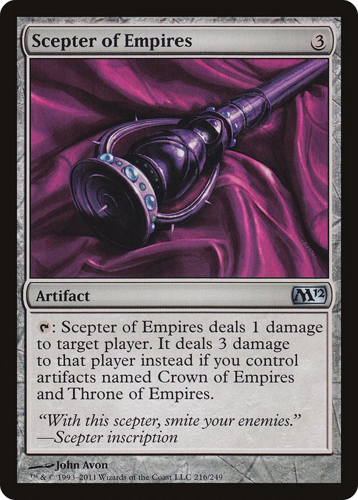 Scepter of Empires · Magic 2012