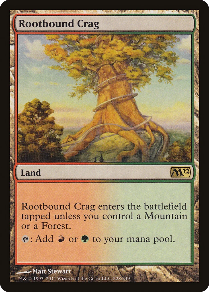 Rootbound Crag · Magic 2012