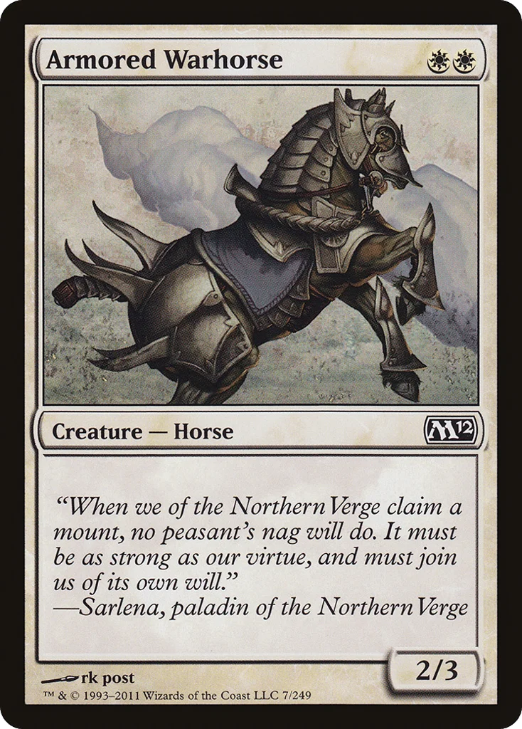 Armored Warhorse · Magic 2012
