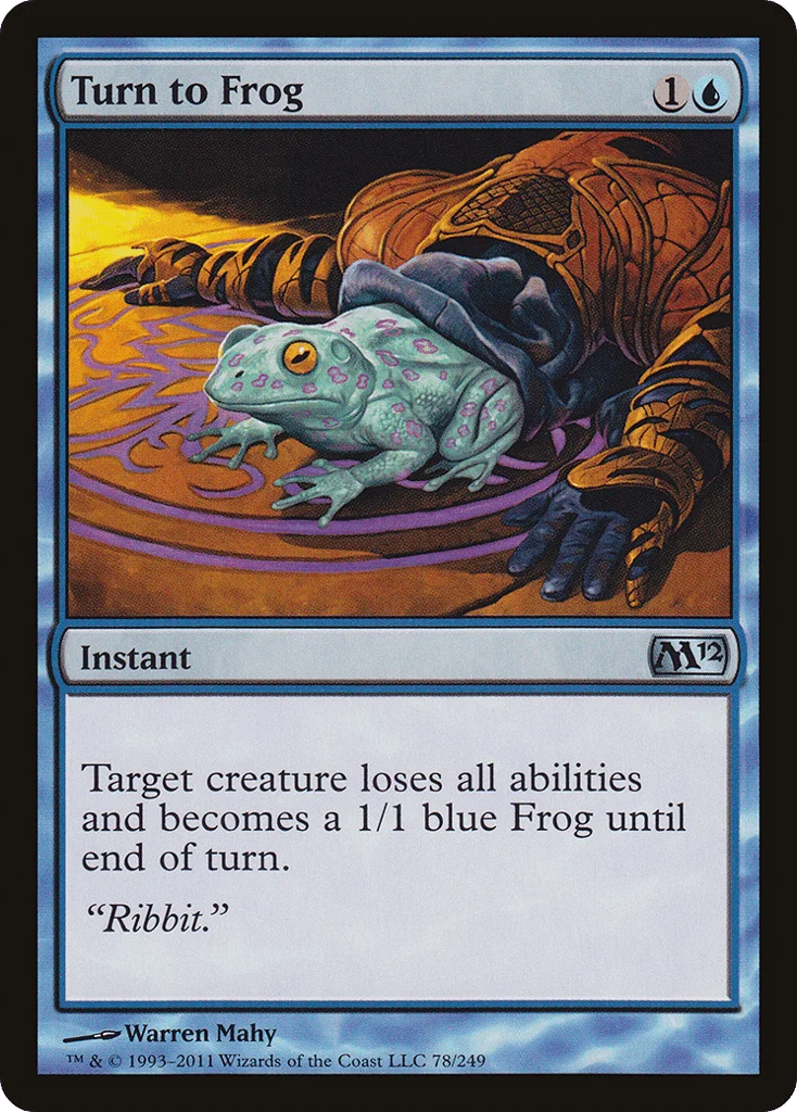 Turn to Frog · Magic 2012