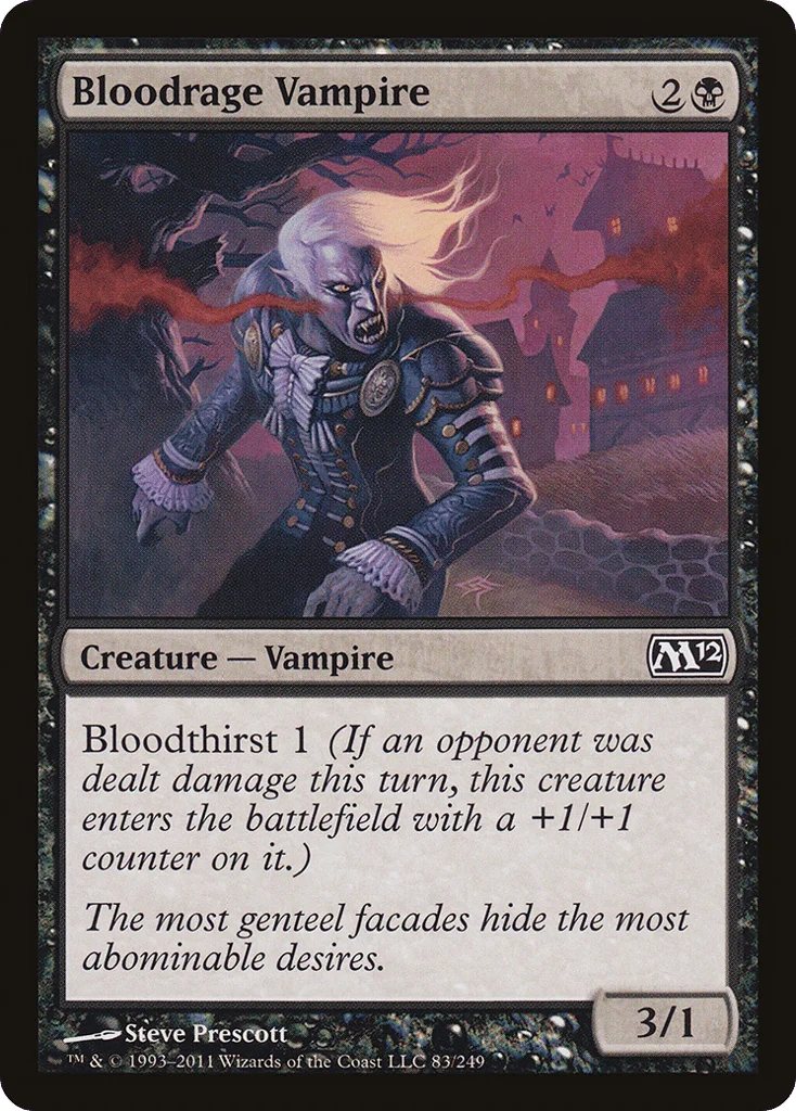 Bloodrage Vampire · Magic 2012