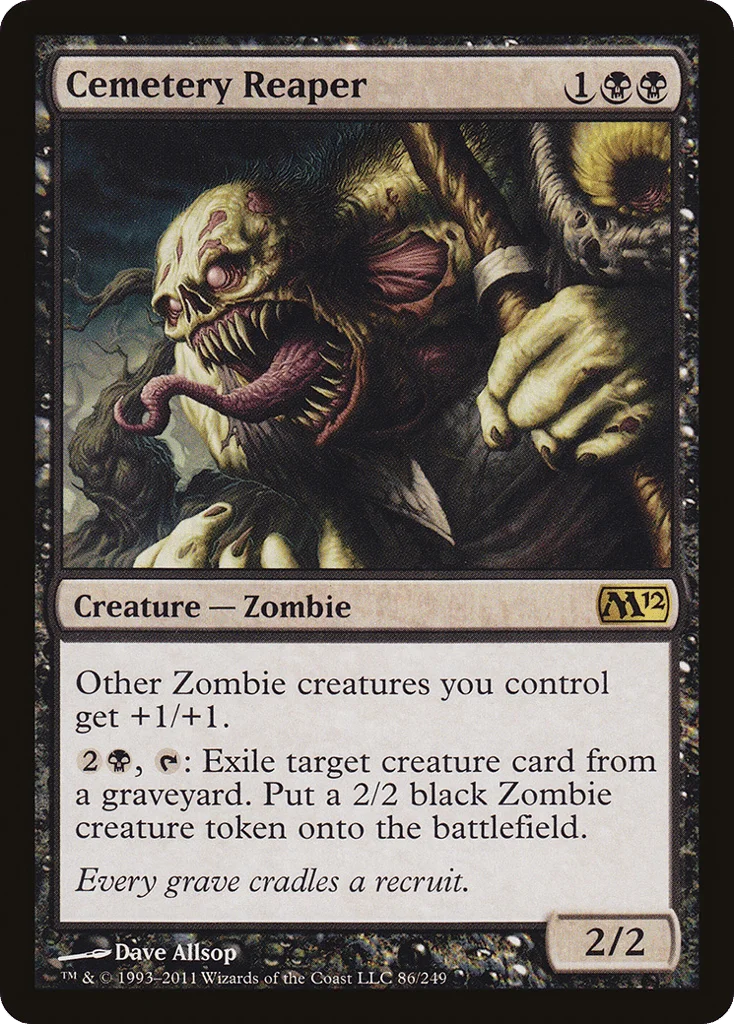 Cemetery Reaper · Magic 2012
