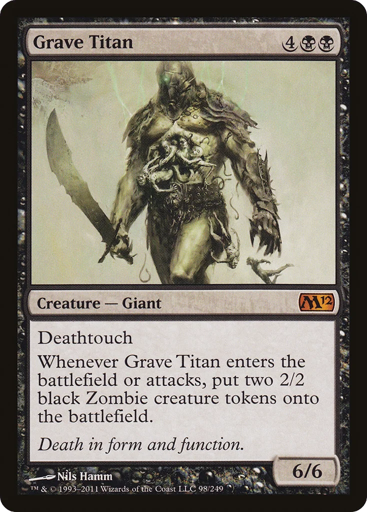 Grave Titan · Magic 2012