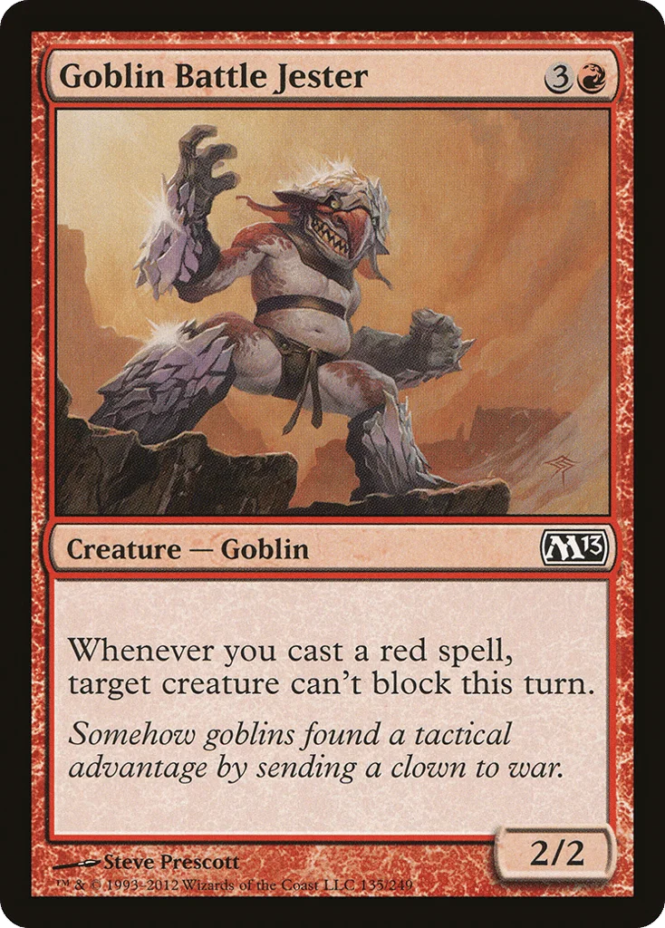 Goblin Battle Jester · Magic 2013