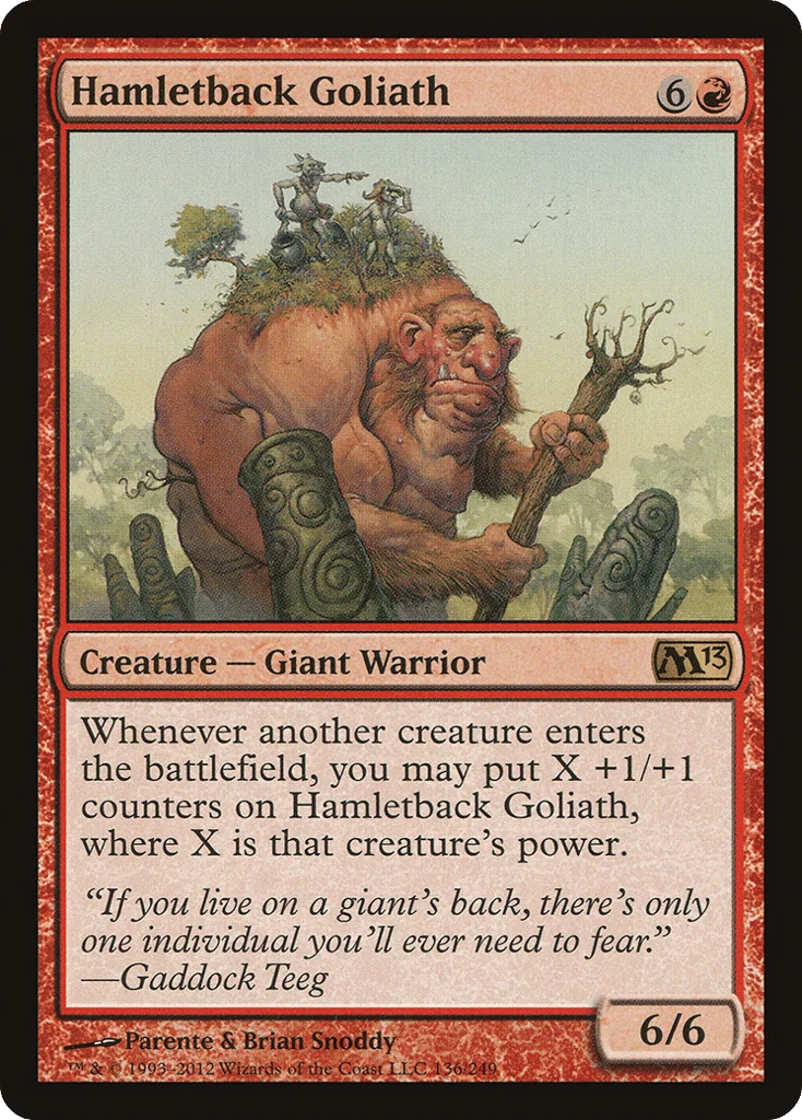 Hamletback Goliath · Magic 2013