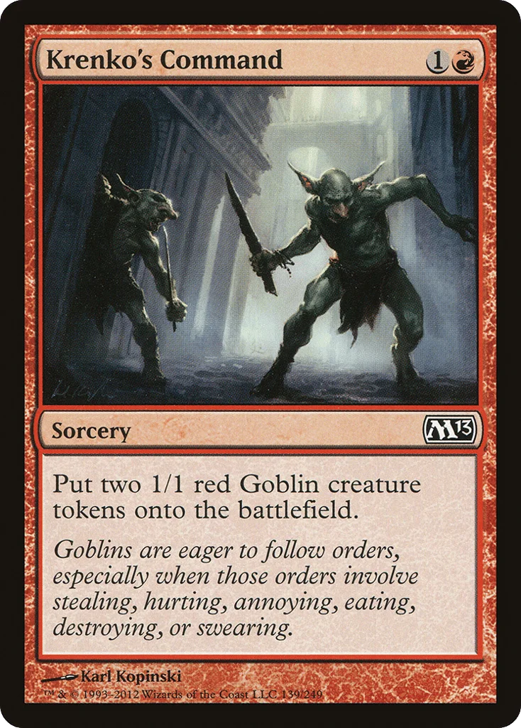 Krenko's Command · Magic 2013