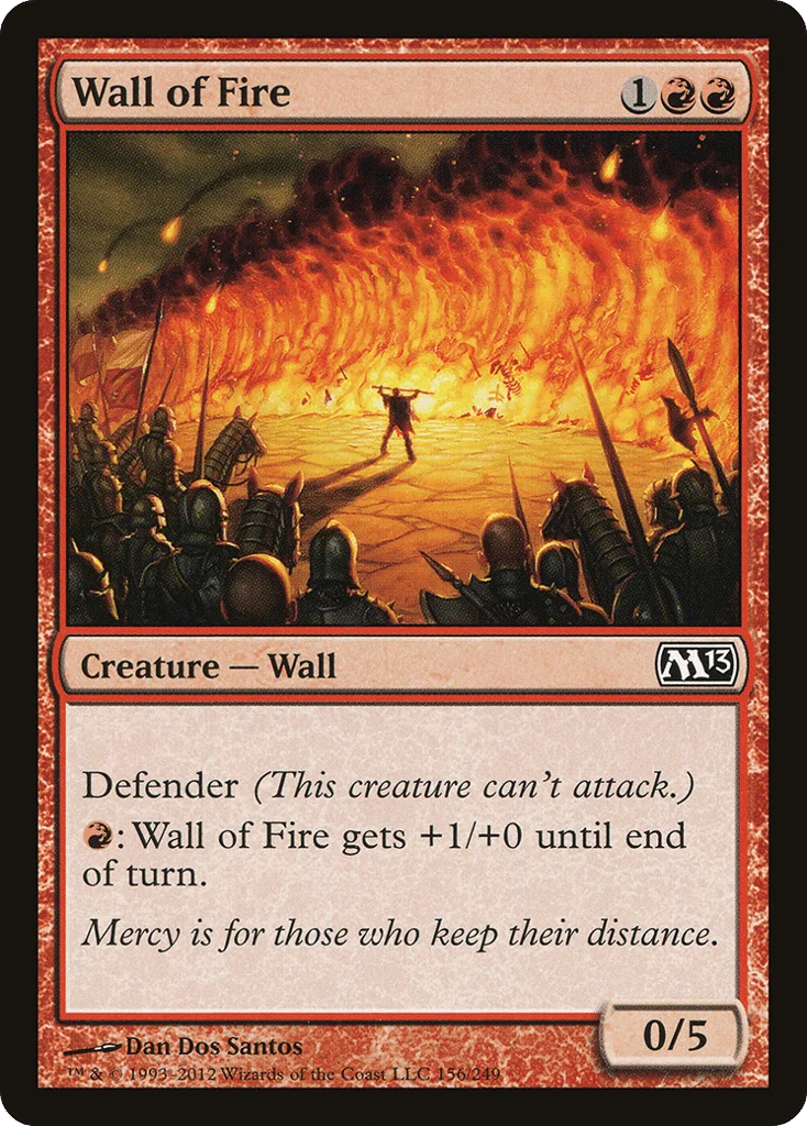 Wall of Fire · Magic 2013