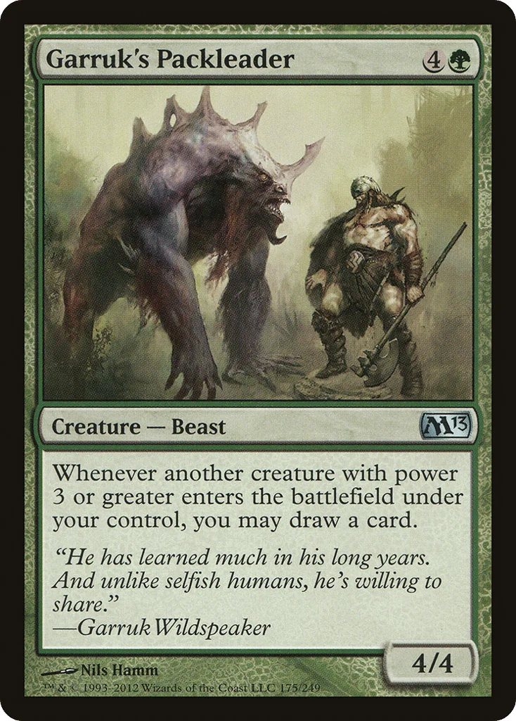 Garruk's Packleader · Magic 2013