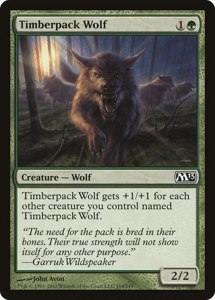 Timberpack Wolf · Magic 2013