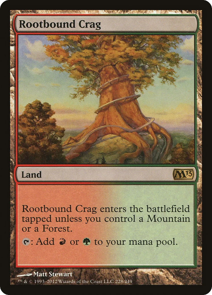 Rootbound Crag · Magic 2013