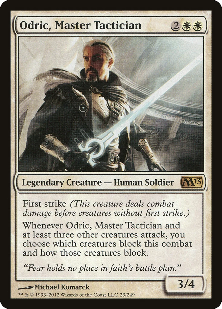 Odric, Master Tactician · Magic 2013