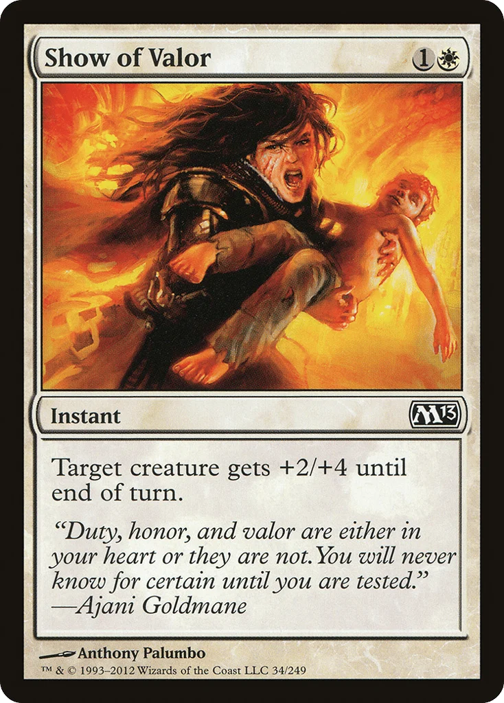 Show of Valor · Magic 2013