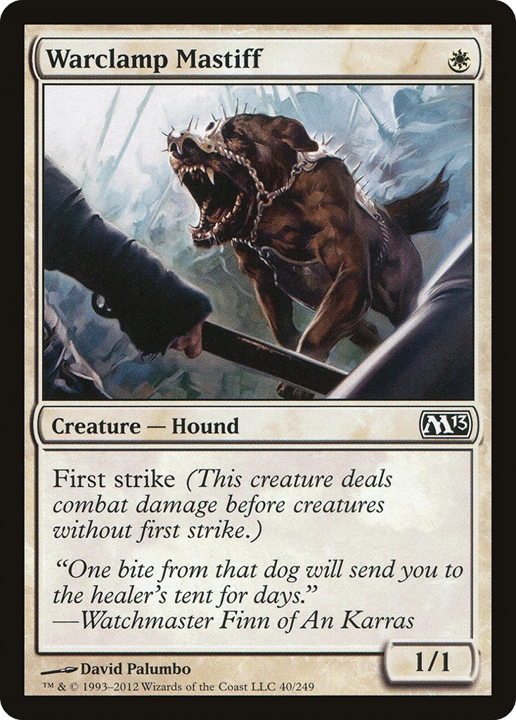 Warclamp Mastiff · Magic 2013