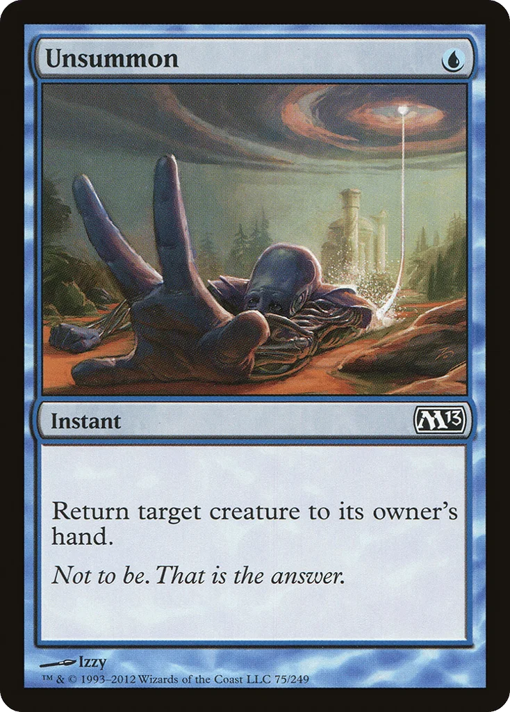Unsummon · Magic 2013