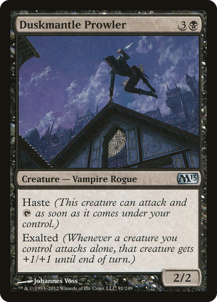 Duskmantle Prowler · Magic 2013