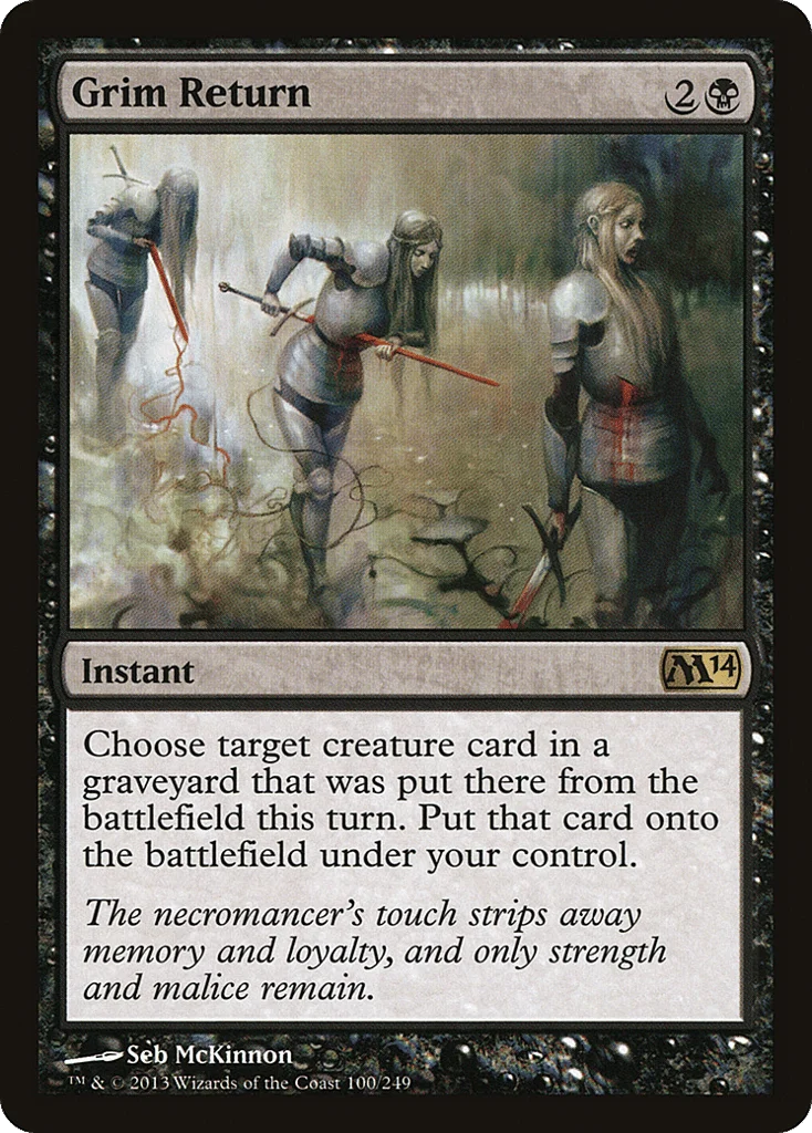 Grim Return · Magic 2014