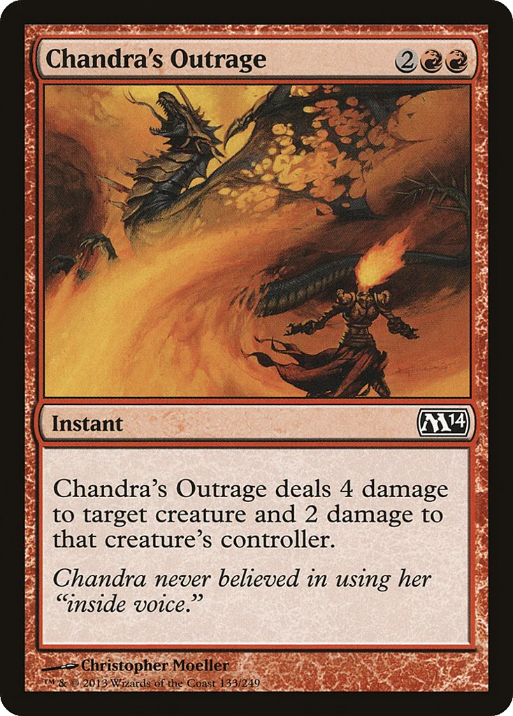 Chandra's Outrage · Magic 2014