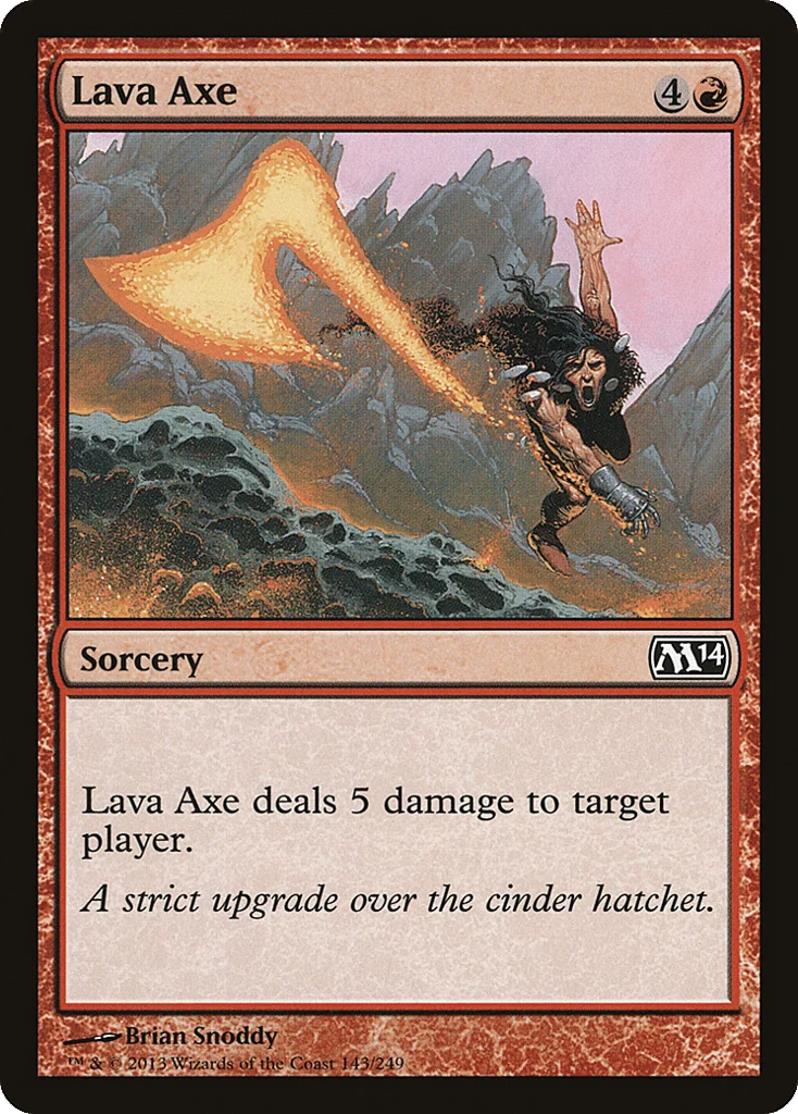 Lava Axe · Magic 2014