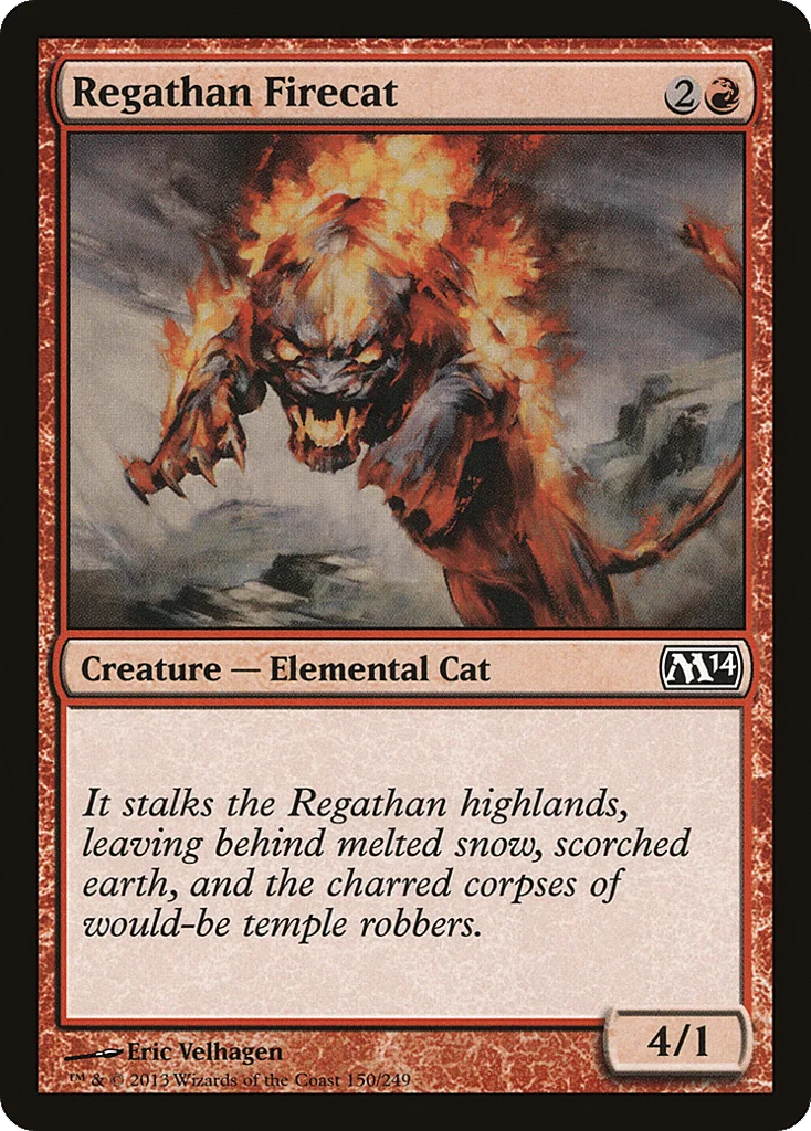 Regathan Firecat · Magic 2014