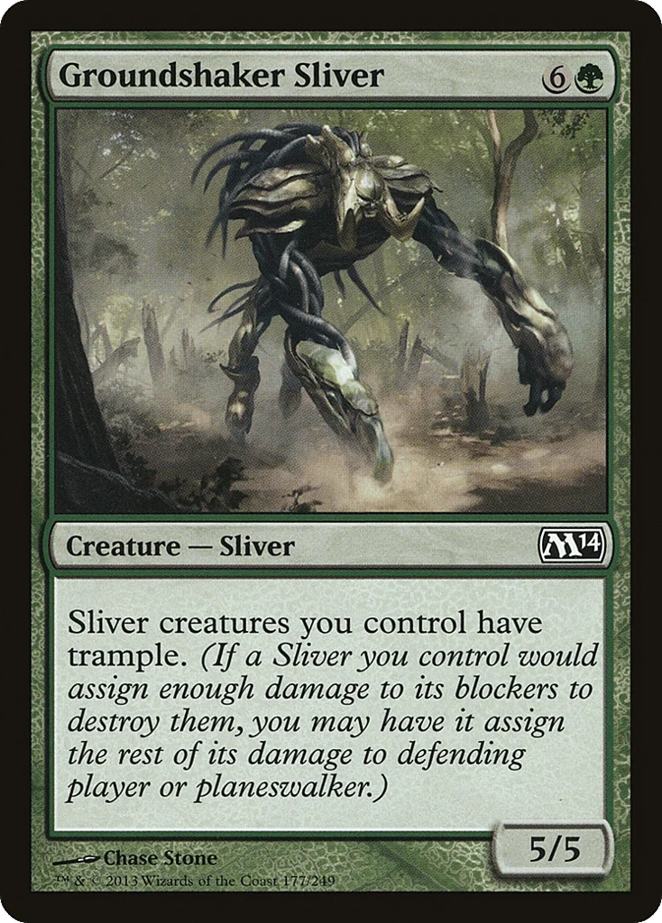Groundshaker Sliver · Magic 2014
