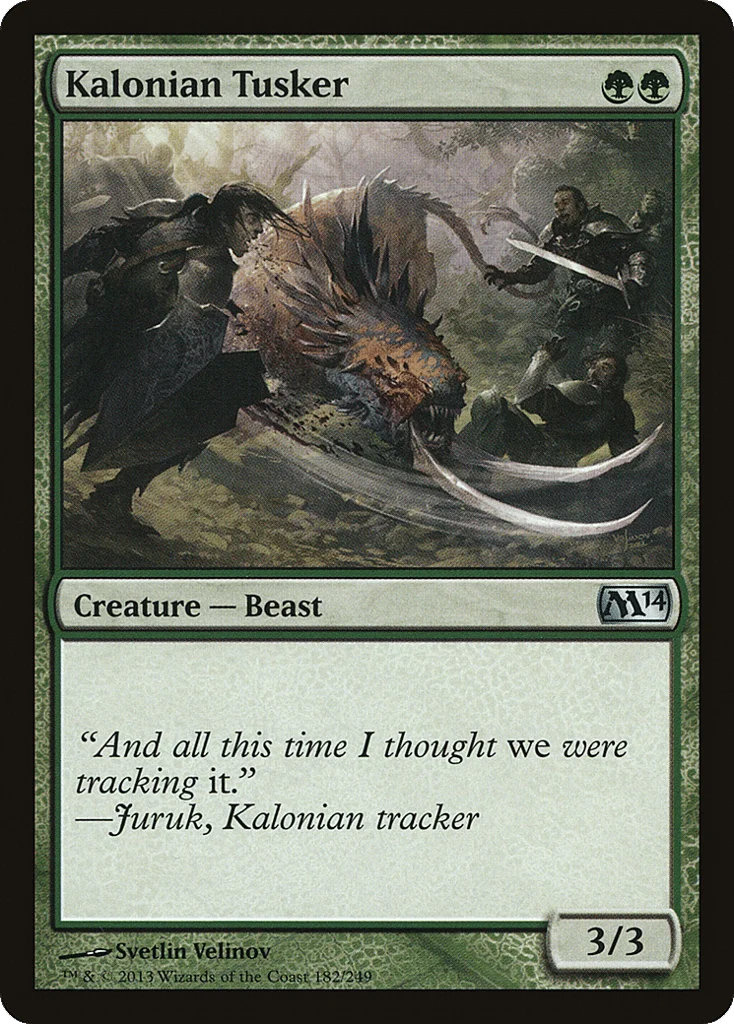 Kalonian Tusker · Magic 2014