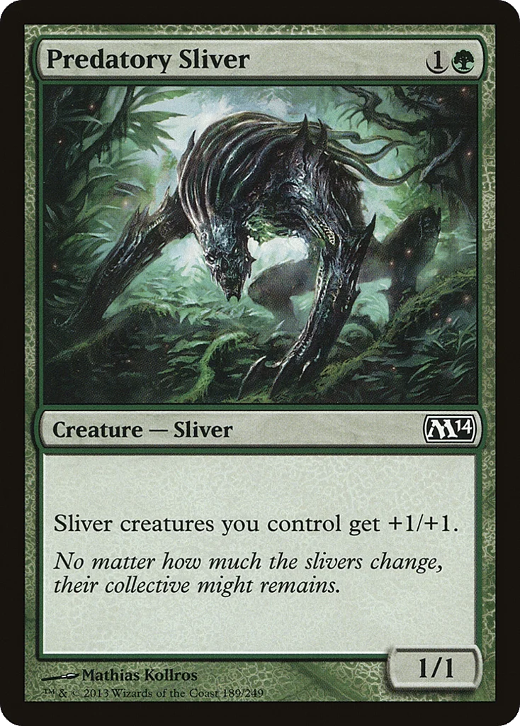 Predatory Sliver · Magic 2014