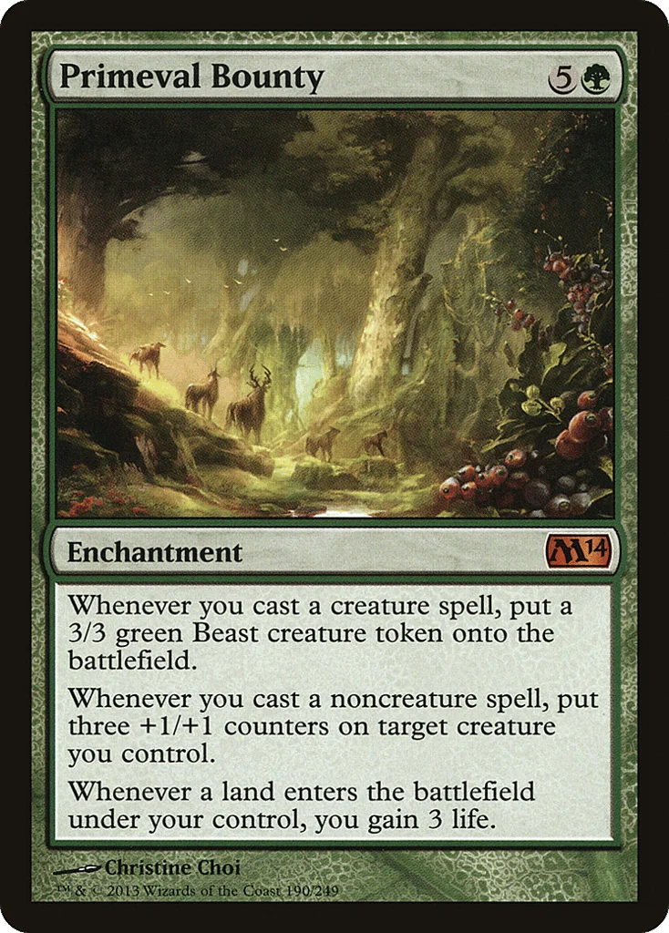 Primeval Bounty · Magic 2014