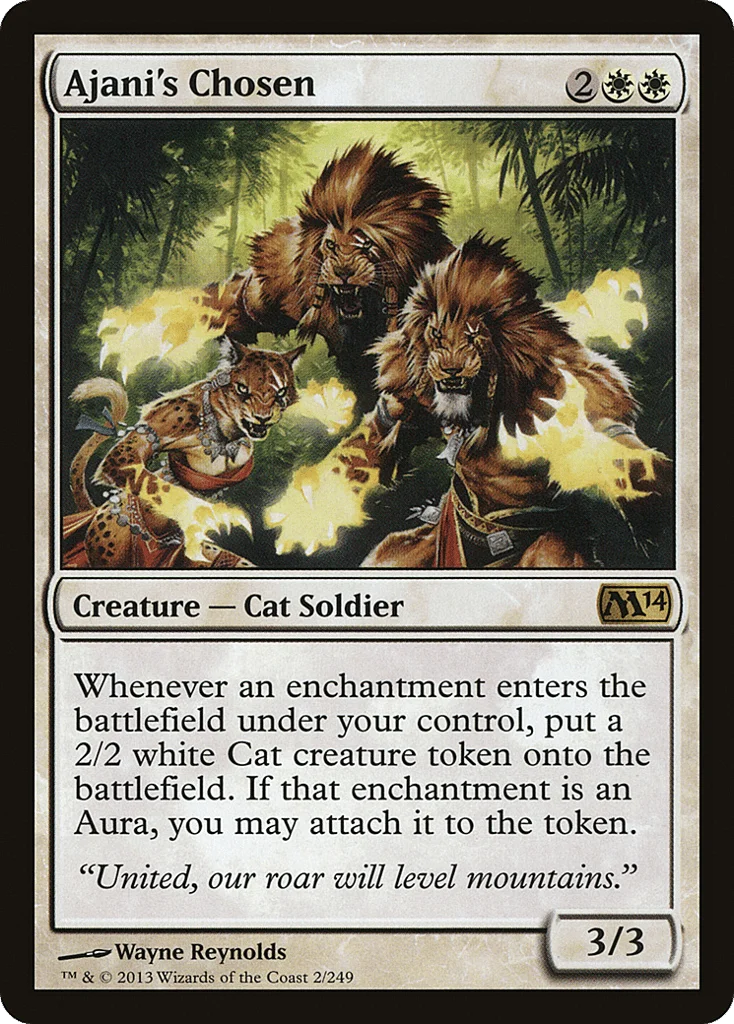 Ajani's Chosen · Magic 2014